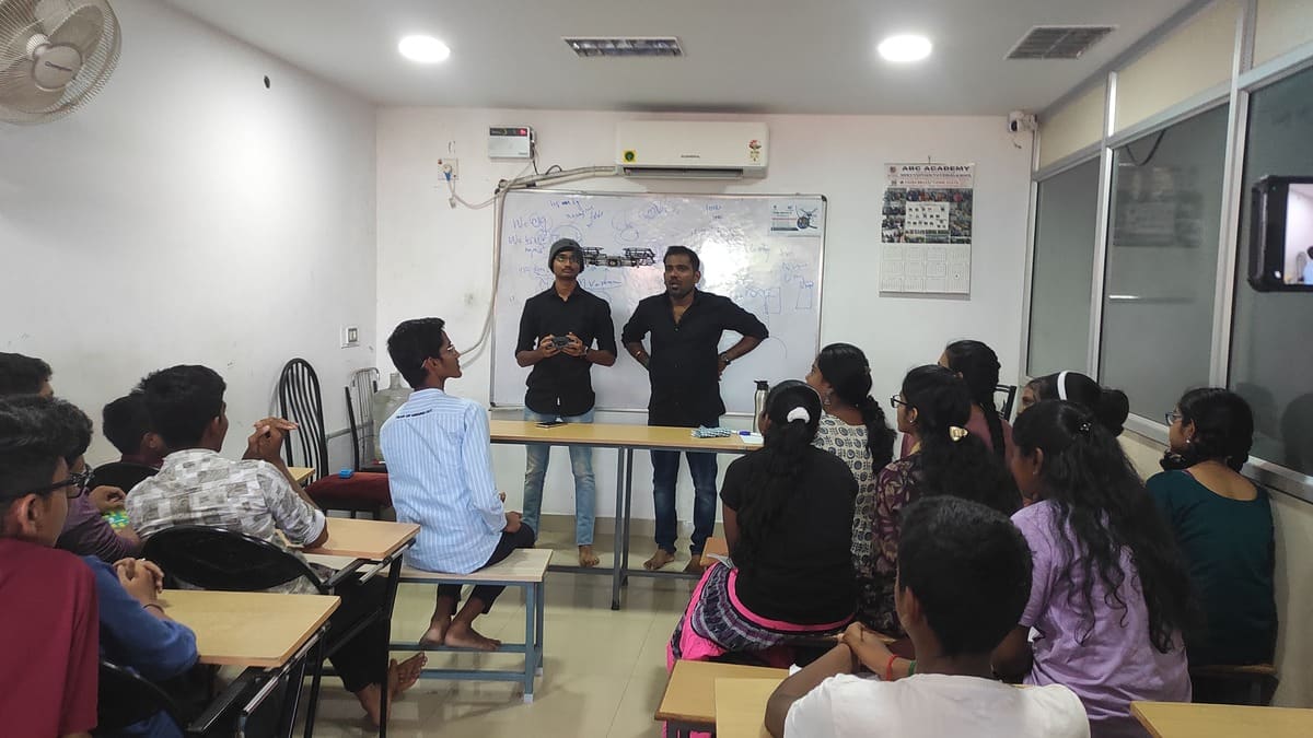 ABC Academy student activities in Kolathur and Paruthipattu